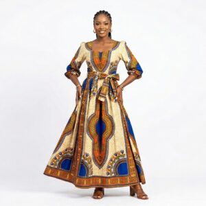Robe Wax Maxi Dashiki