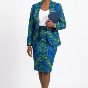 Tailleur Wax Femme