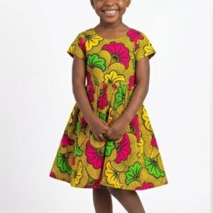 Robe Wax Enfant Fille 8 ans