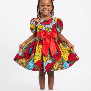 Robe Wax Enfant Fille 5 ans