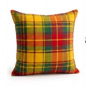 Coussin Madras Déco